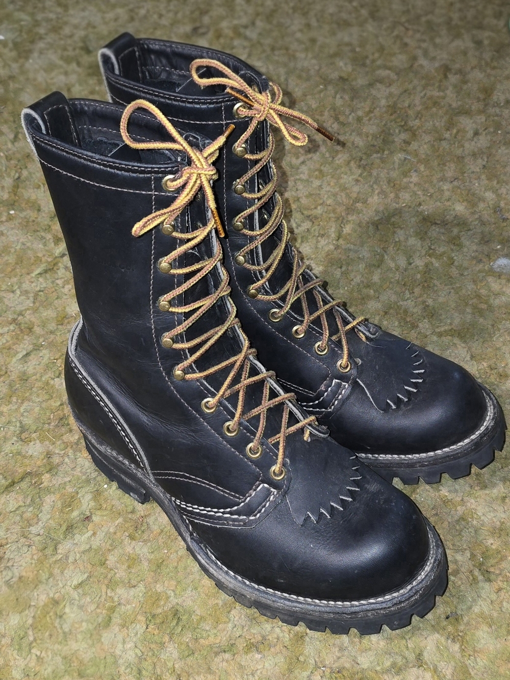 Vintage Wesco Wildland Fire Boots Size 7 EE Vibram NFPA Certified Made in USA